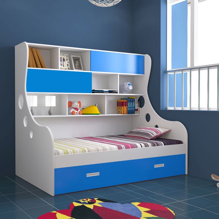 Blue Breeze Kids’ Bed