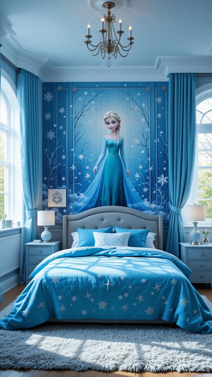 Frozen Fantasy Bedroom