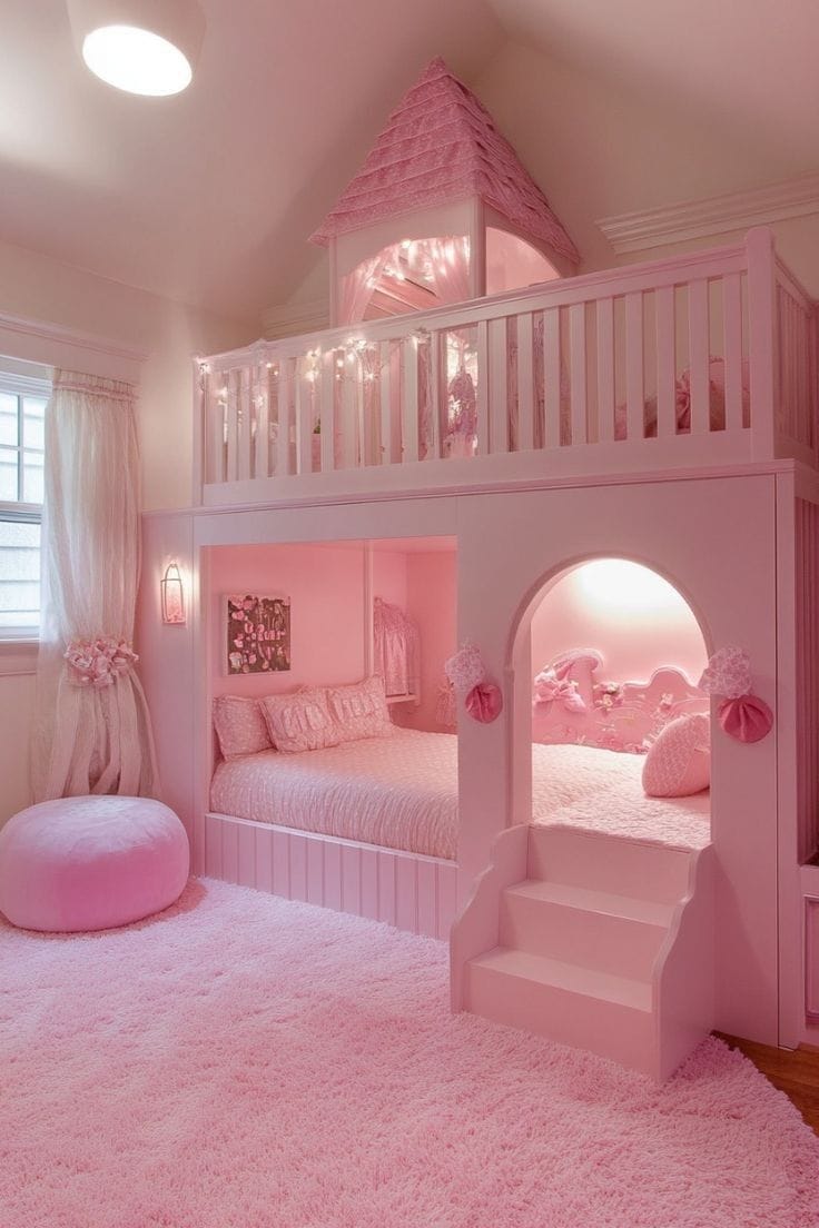 Princess Castle Loft Bedroom